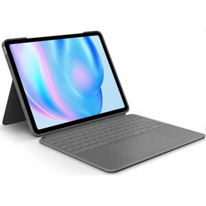 Logitech COMBO TOUCH pre iPad Air 11" (M2 a M3) a iPad Air (5.gen.) - šedá - CZ/SK - rozbalené obraz