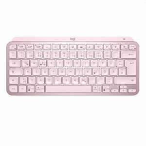 Logitech MX Keys Mini - bezdrátová podsvícená klávesnice, US - růžová obraz