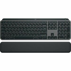 Logitech MX Keys S - bezdrátová podsvícená klávesnice + opierka dlane - US - grafitová obraz
