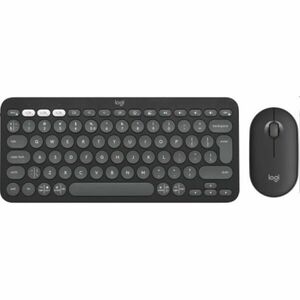 Logitech Pebble 2 combo - tenká bezdrátová klávesnice a myš, kombo, US - graffitová obraz