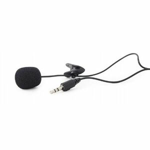 Mikrofon s klipsňou, GEMBIRD MIC-C-01, černý obraz