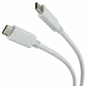 PremiumCord kábel USB 3.2 konektor C/male - USB 3.2 C/male, biely, 1m obraz