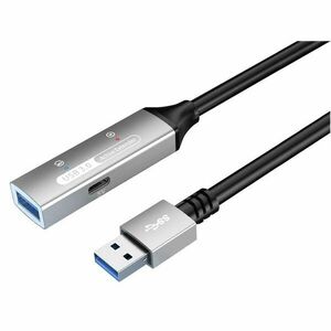PremiumCord USB 3.2 repeater a predlžovací kábel Male-Female, 5Gbps Aluminium 10m obraz