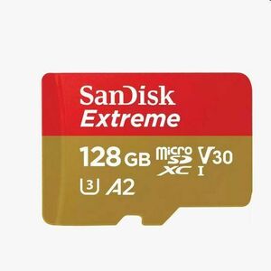 SanDisk Extreme 128GB microSD card for mobile gaming obraz