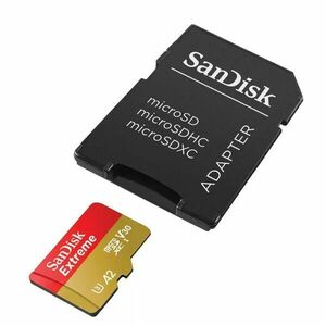 SanDisk Extreme 64GB microSD card obraz