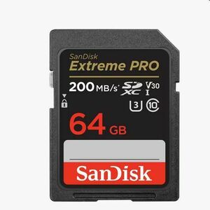 SanDisk Extreme PRO 64GB SD card obraz