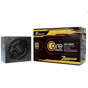 Seasonic CORE GX GOLD 650W V2 ATX 3.1, PCIe 5.1, modular obraz