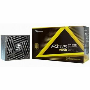 Seasonic FOCUS GX GOLD 750W V4 ATX 3.1, PCIe 5.1, modular obraz