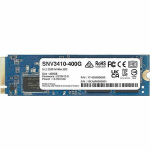 Synology™ SNV3410-400G NVMe SSD 400 GB. M.2 2280 (3000 MB/s, 750 MB/s) obraz