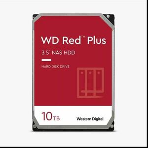 WD Red Plus NAS HDD 10TB SATA obraz