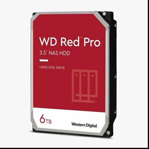 WD Red Pro NAS HDD 6TB SATA obraz