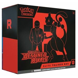 Kartová hra TCG: Scarlet & Violet Destined Rivals Elite Trainer Box (Pokémon) obraz