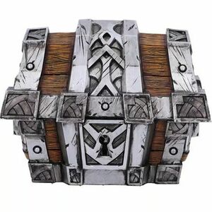 Replika World of Warcraft - Silverbound Treasure Chest Box (Nemesis Now) obraz