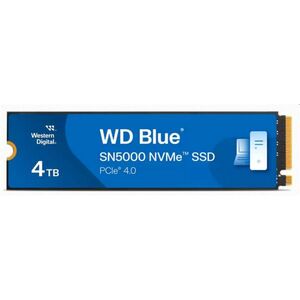WD Blue SN5000 SSD 4TB M.2 NVMe Gen4 5500/5000 MBps obraz