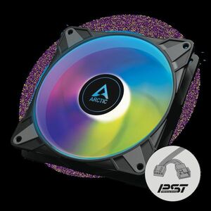 Arctic ventilátor P14 PWM PST A-RGB black obraz