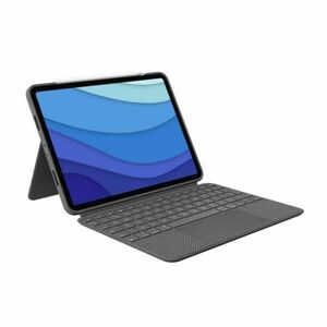 Logitech COMBO TOUCH pre iPad Pro 11" (1., 2., 3. a 4.gen.) - šedá - UK obraz