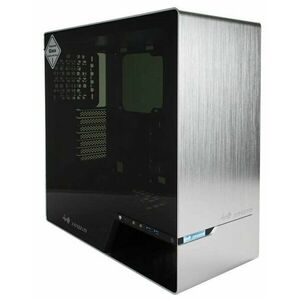 InWin Luxury case 905 OLED, 4x ARGB Sirius Loop fan, Mid Tower, E-ATX, Silver-Aluminium obraz