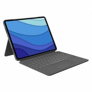 Logitech COMBO TOUCH pre iPad Pro 12.9" (5. a 6. gen.) - šedá - US obraz