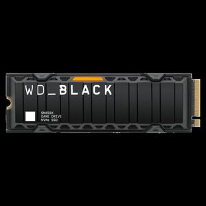 WD Black SN850X SSD 1TB M.2 NVMe Gen4 7300/6300 MBps with Heatsink (PS5 ready) obraz