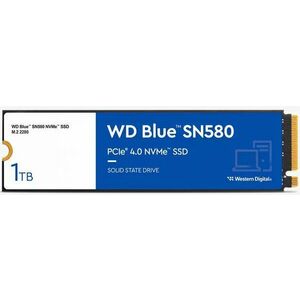 WD Blue SN580 SSD 1TB M.2 NVMe Gen4 4150/4150 MBps obraz