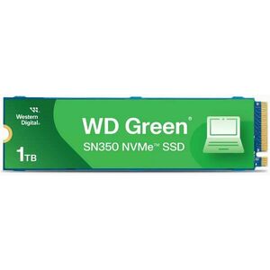 WD Green SN350 SSD 1TB M.2 NVMe Gen3 3200/2500 MBps obraz