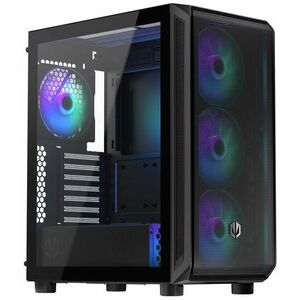 ENDORFY case Arx 500 aRGB / ATX / 4x140mm aRGB fan / 2xUSB/ USB-C / tempered glass, black obraz