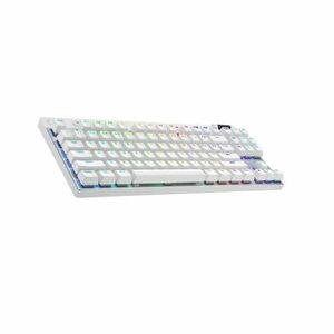 Logitech G PRO X TKL LIGHTSPEED - herná klávesnice, Tactile, bílá, US obraz