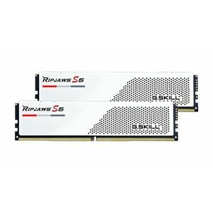 G.SKILL 32GB kit DDR5 6000 CL32 Ripjaws S5 white obraz