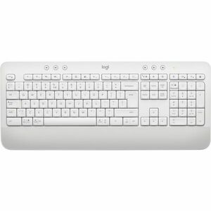 Logitech K650 Signature - bezdrôtová pohodlná klávesnice - svetlo šedá - CZ/SK obraz