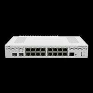 MIKROTIK RouterBOARD Cloud Core Router CCR2004-16G-2S+PC + L6 (1, 2GHz; 4 GB RAM; 16xGLAN; 2x SFP+; dual PSU) rack obraz