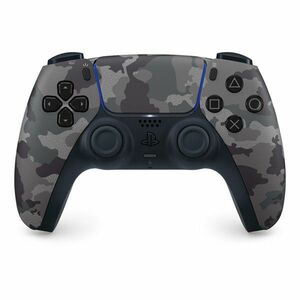 PlayStation DualSense Wireless Controller, grey camo obraz