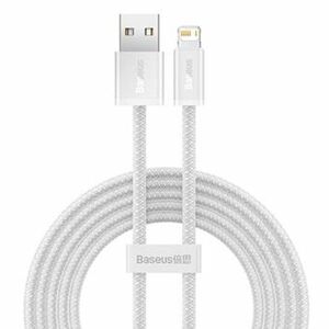 Baseus nabíjecí datový kabel USB/Lightning 2m, bílý obraz