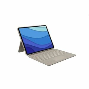 Logitech COMBO TOUCH pre iPad Pro 12.9" (5. a 6. gen.) - piesková - US obraz