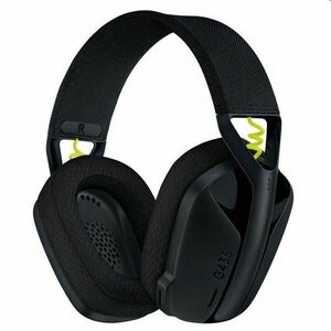 Logitech G435 LIGHTSPEED - bezdrôtové herné slúchadlá - černá/žlutá obraz
