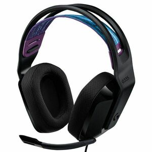 Logitech G335 - herné slúchadlá, káblové 3, 5mm - čierne obraz
