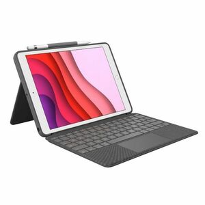 Logitech COMBO TOUCH pre iPad (7., 8. a 9.gen) - GRAPHITE - UK obraz