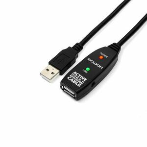 AXAGON ADR-210, USB 2.0 A-M -> A-F aktívny predlžovací / repeater kábel, 10m obraz