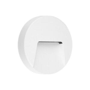 ACA Lighting LED nástěnné kulaté svítidlo bílá 230V AC IP65 3W 3000K 200LM RA80 SLIM41W obraz