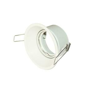 ACA Lighting zapuštěné svítidlo GU10 nastavitelné bílá kulaté D90 GLGUR1W obraz