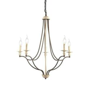 ACA Lighting závěsné svítidlo 5XE14 antická/rez kov D70XH175CM LYON EG5875P70R obraz