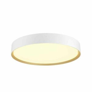BIG WHITE (SLV) DECONA 42 CL, PHASE, stropní světlo pro povrchovou montáž, kulaté, 3000/4000 K, 23 W, bílá / zlatá 1008923 obraz