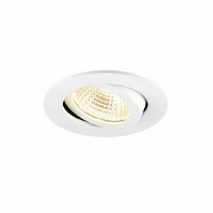 BIG WHITE (SLV) NEW TRIA® 68 vestavné stropní svítidlo, PHASE, AIRTIGHT, kulaté, 2700 K, 7, 5 W, bílé 1009020 obraz