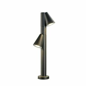 BIG WHITE (SLV) T-TUBE 70 POLE venkovní stojací lampa, GU10, dvojitá, IP65, max. 10 W, černá 1008017 obraz