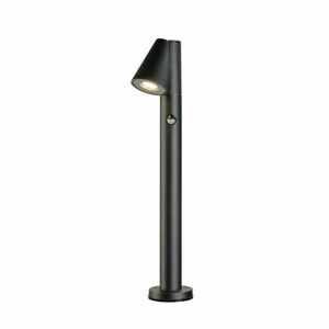 BIG WHITE (SLV) T-TUBE 70 POLE venkovní volně stojící svítidlo, GU10, jednoduché, senzorové, IP44, max. 10 W, černé 1008014 obraz