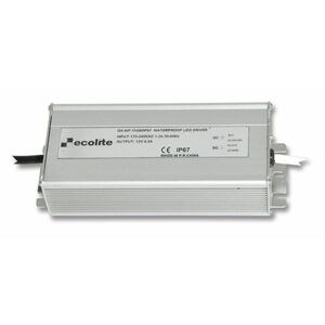 Ecolite El. trafo, 230V-12V, 12.5A, 150W DX-WP-150W/IP67 obraz