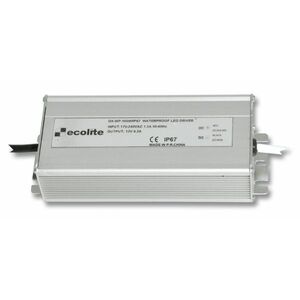 Ecolite El. trafo, 230V-12V, 8.3A, 100W DX-WP-100W/IP67 obraz