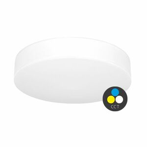Ecolite LED svítidlo stropní kruh 36W 40cm 3060lm CCT IP44 bílá WML400-CCT/36W/BI obraz