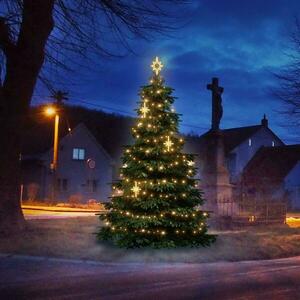 DecoLED LED světelná sada na stromy vysoké 3-5m, teplá bílá s dekory EFD15WS1 obraz