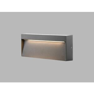 LED2 5130634D Venkovní nástěnné svítidlo STEP ON Q L, A DALI/PUSH 6W 3000K antracit obraz
