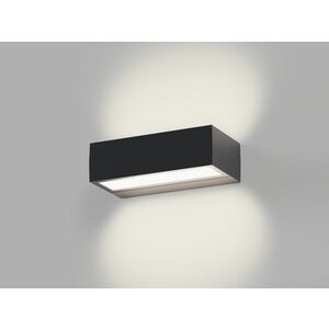 LED2 5238354 Venkovní nástěnné svítidlo KVADER II, A antracit obraz